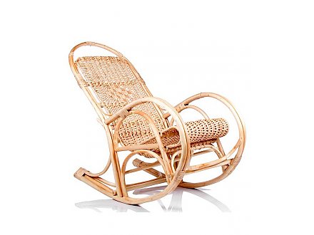 Кресло-качалка плетеное из ивовой лозы Беловодье