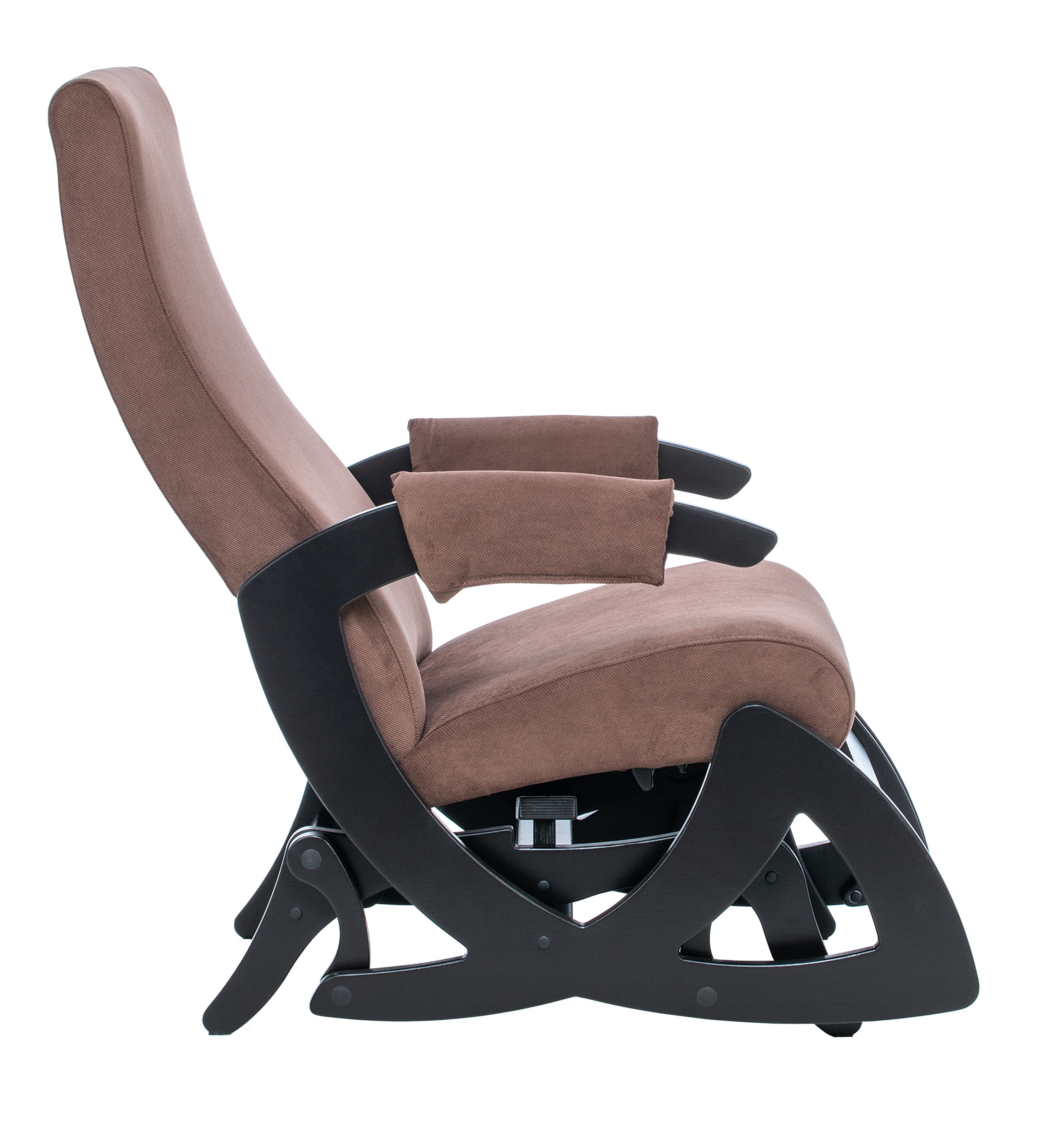 Кресло-качалка глайдер Балтик с выдвижной подножкой фото 4