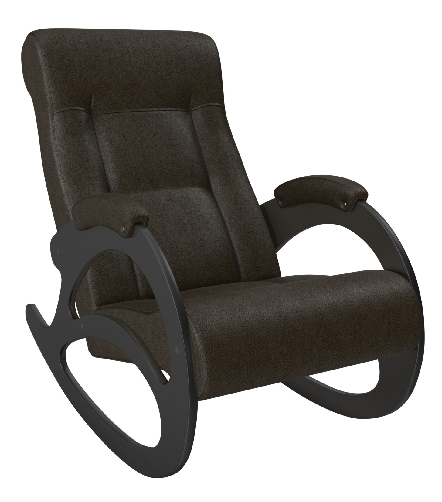Кресло-качалка классическая модель 4 с подголовником фото 1
