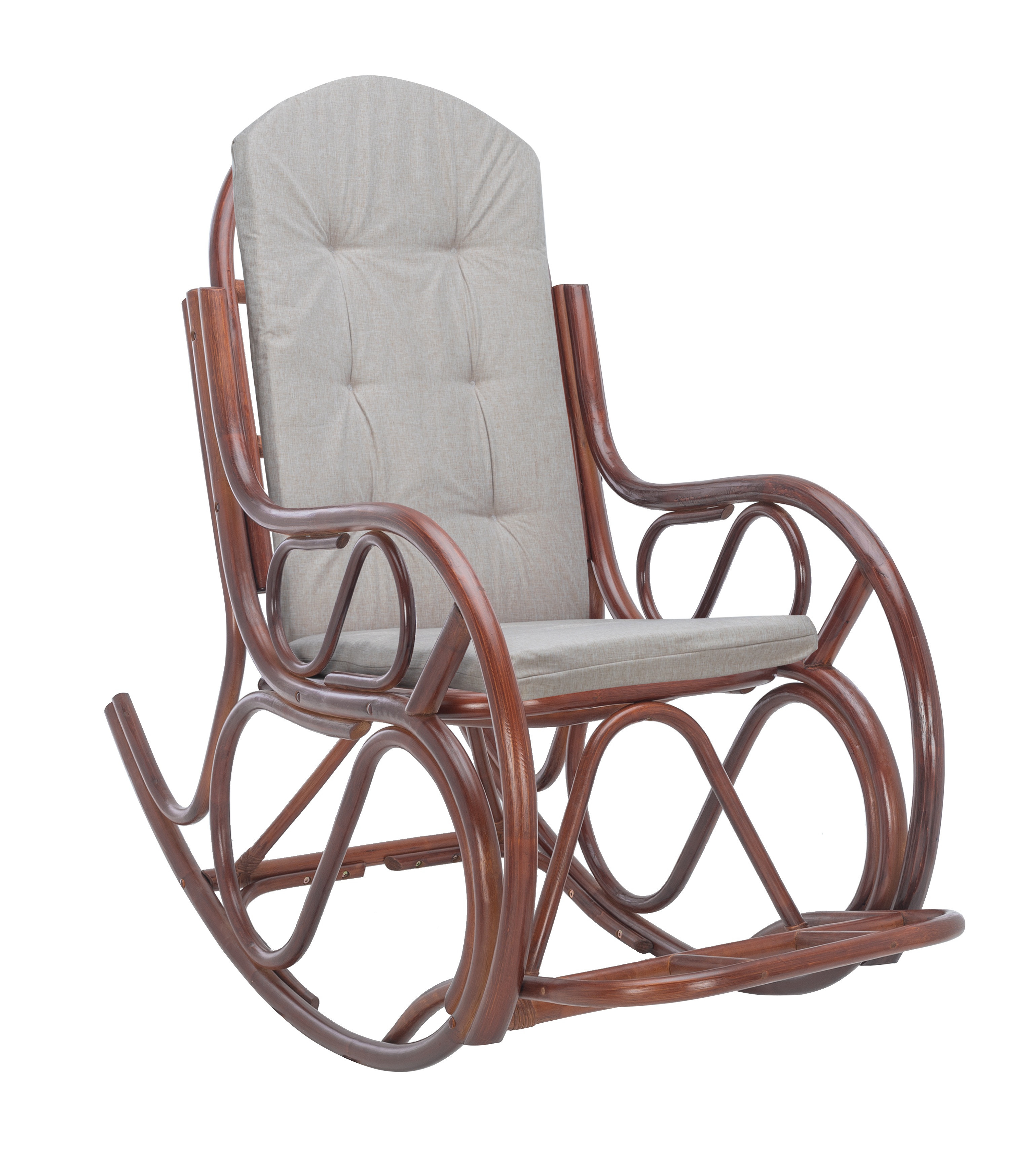 Кресло-качалка с подножкой Classic