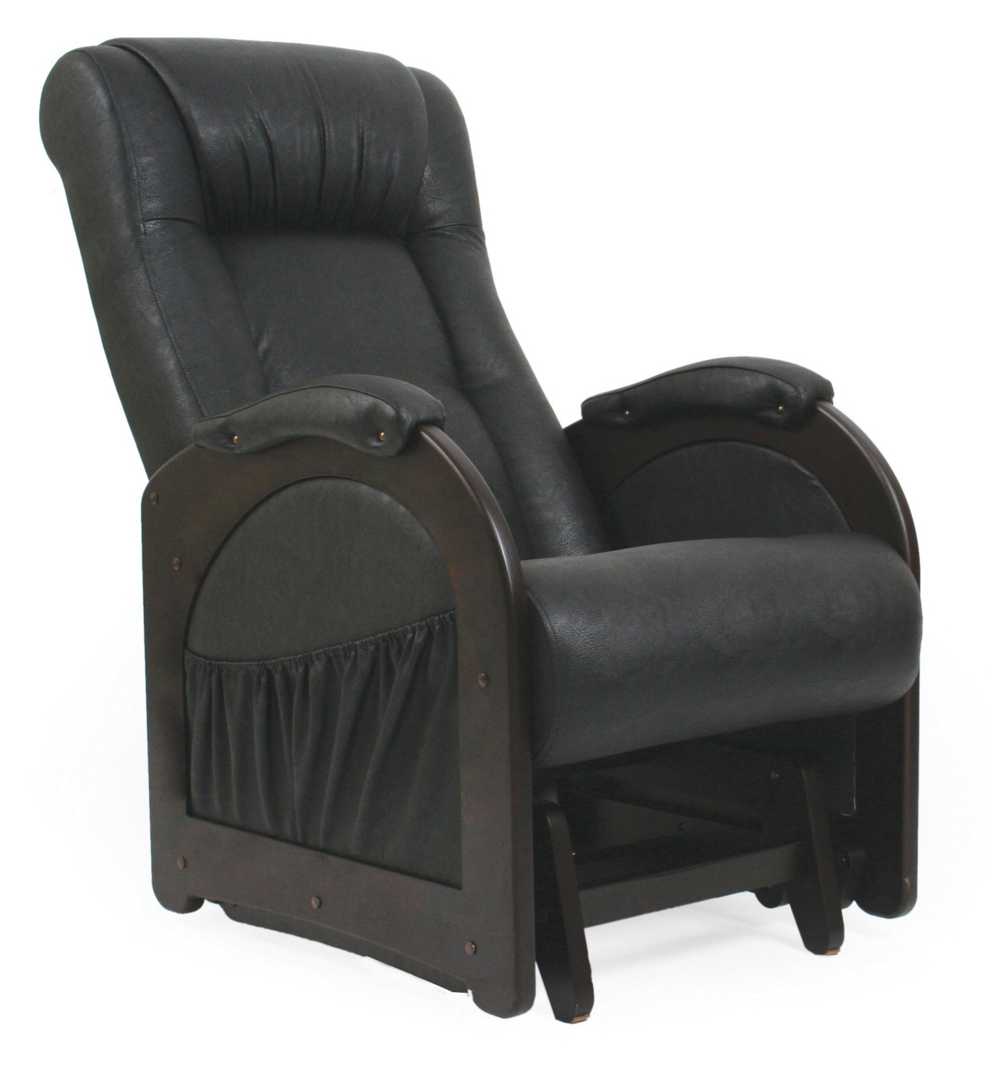 Кресло-качалка глайдер модель 48 с карманами фото 1