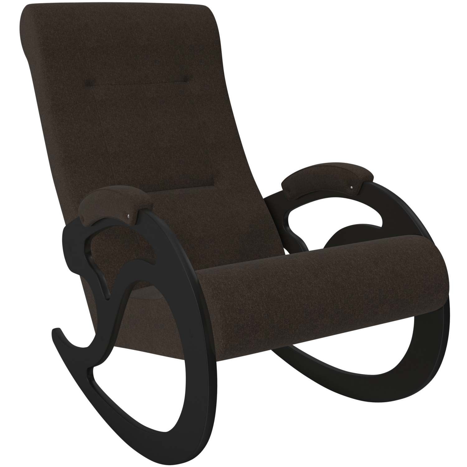 Кресло-качалка классическая модель 5 с подголовником фото 1