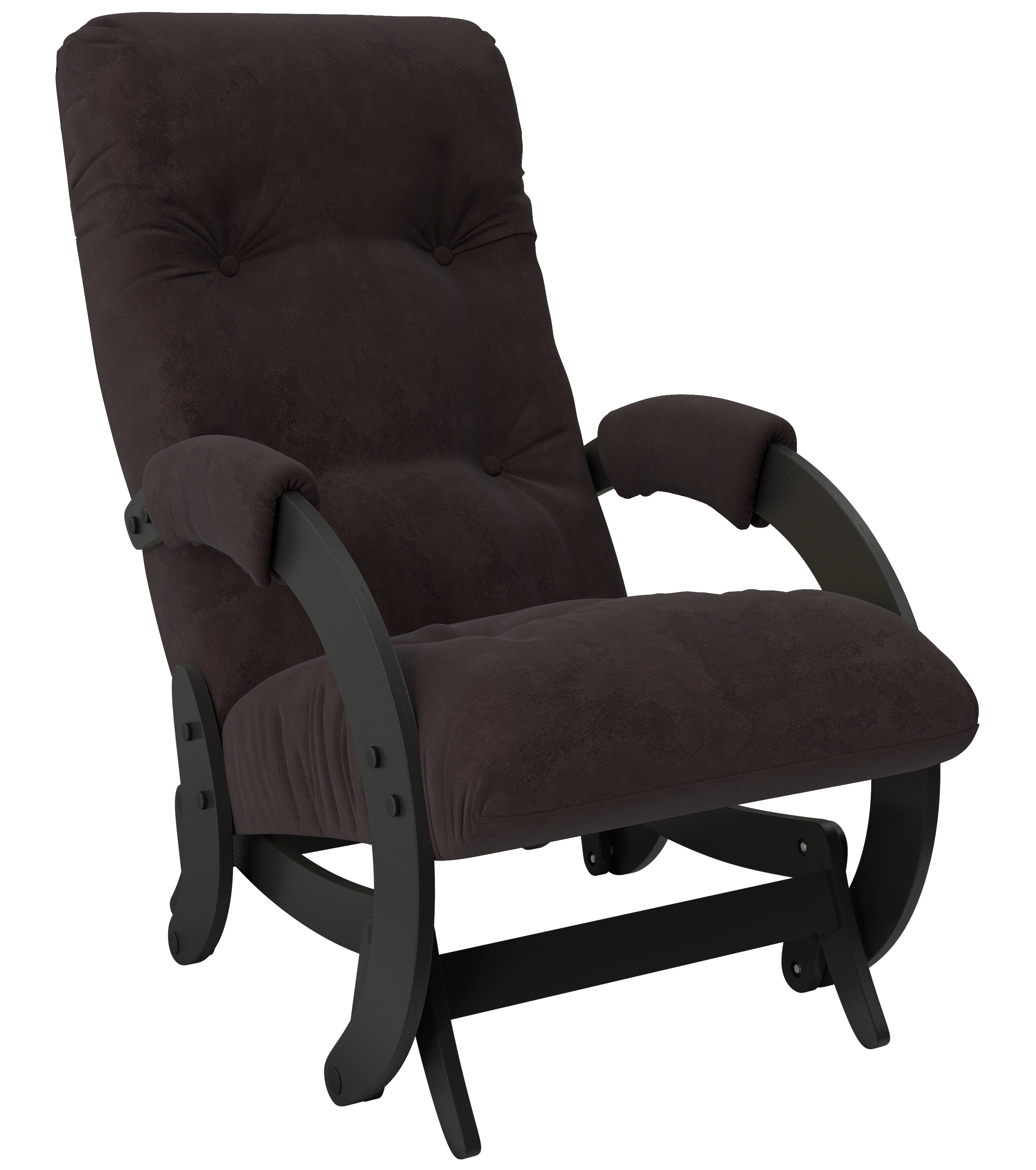 Кресло-качалка глайдер модель 68 с подлокотниками фото 1
