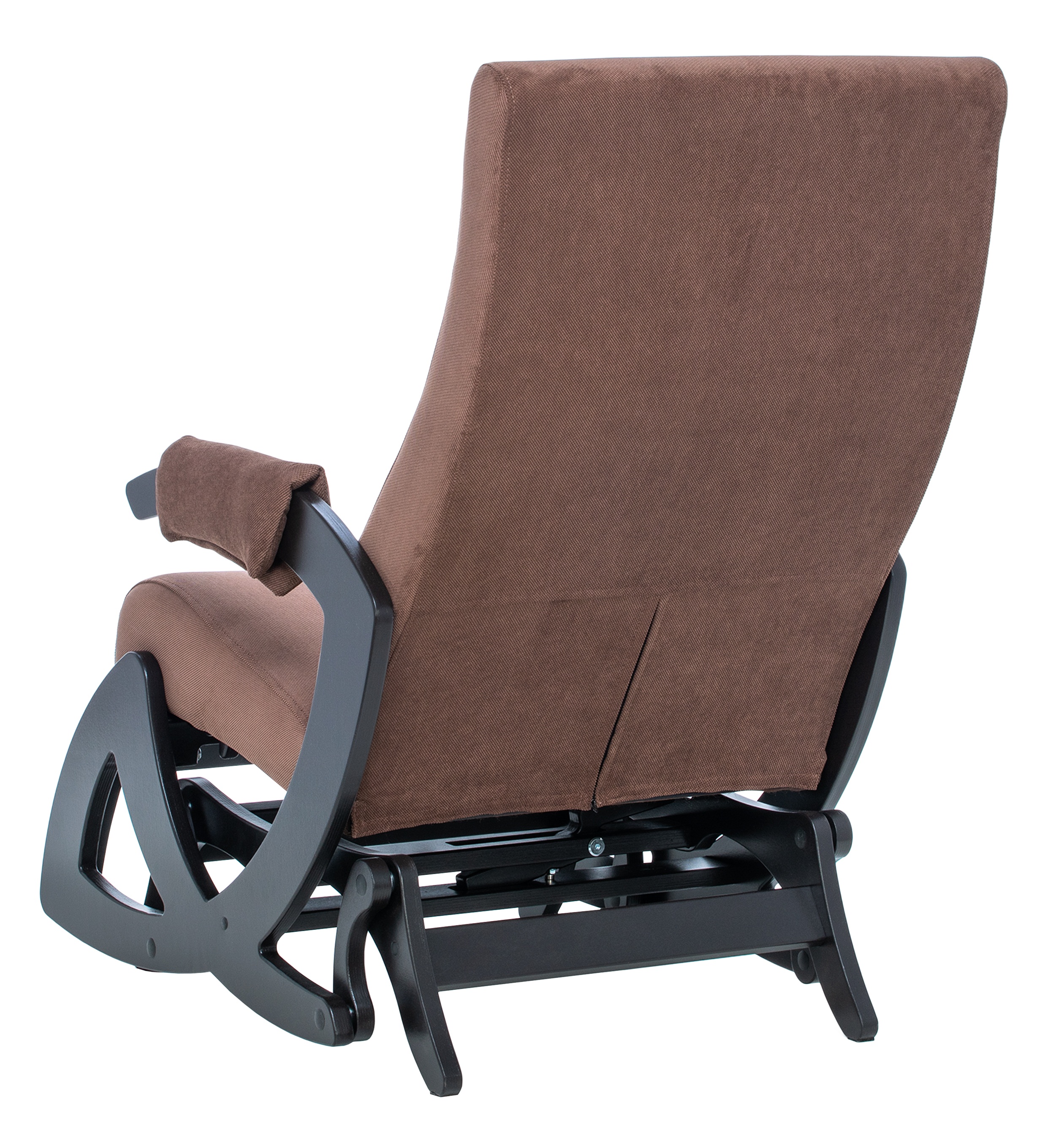 Кресло-качалка глайдер Балтик с выдвижной подножкой фото 5