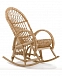 Кресло-качалка из плетеное ивовой лозы Клуша фото 1